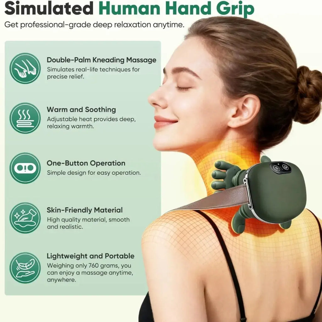 Electric 4D/Kneading Neck & Shoulder Massager