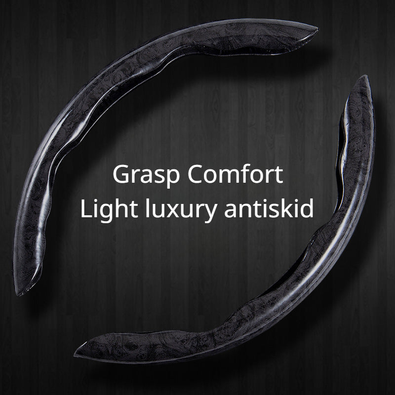 Carbon Fiber Steering Wheel Cover (2-Pack)