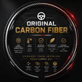 Original Carbon Fiber Steering Wheel Cover | Premium Protection & Sporty Style