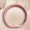 D-Shape Nappa Leather Steering Wheel Cover