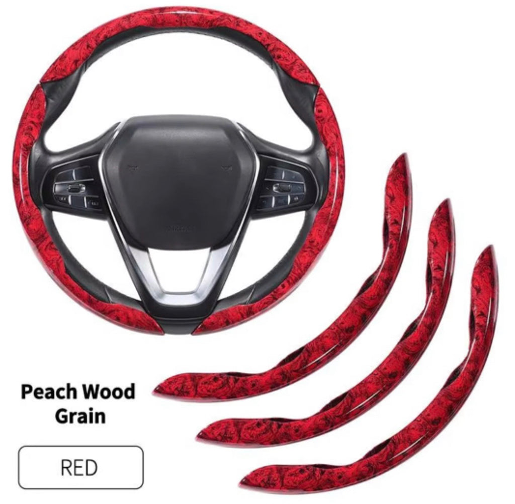 Wood Grain Stering wheel cover