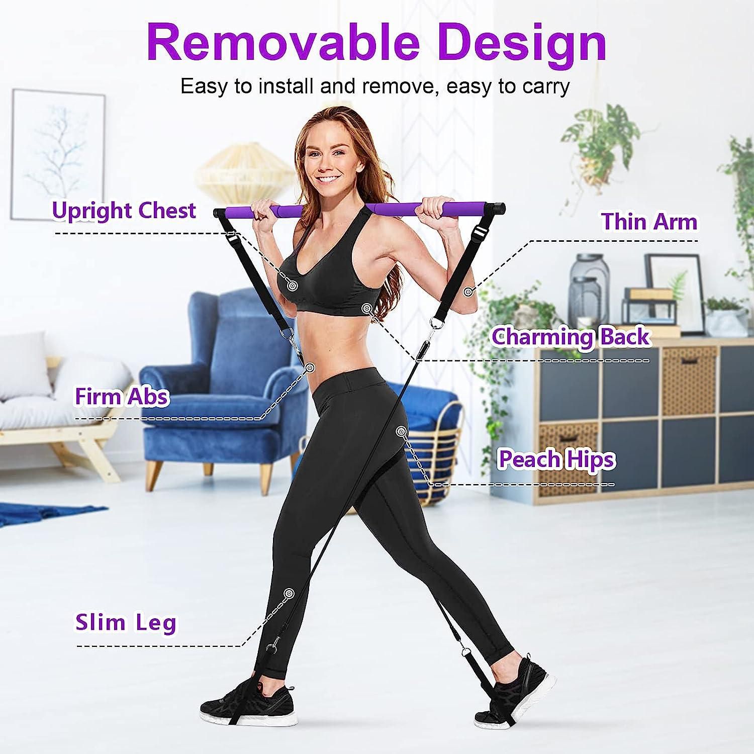 Portable Pilates Fitness Bar