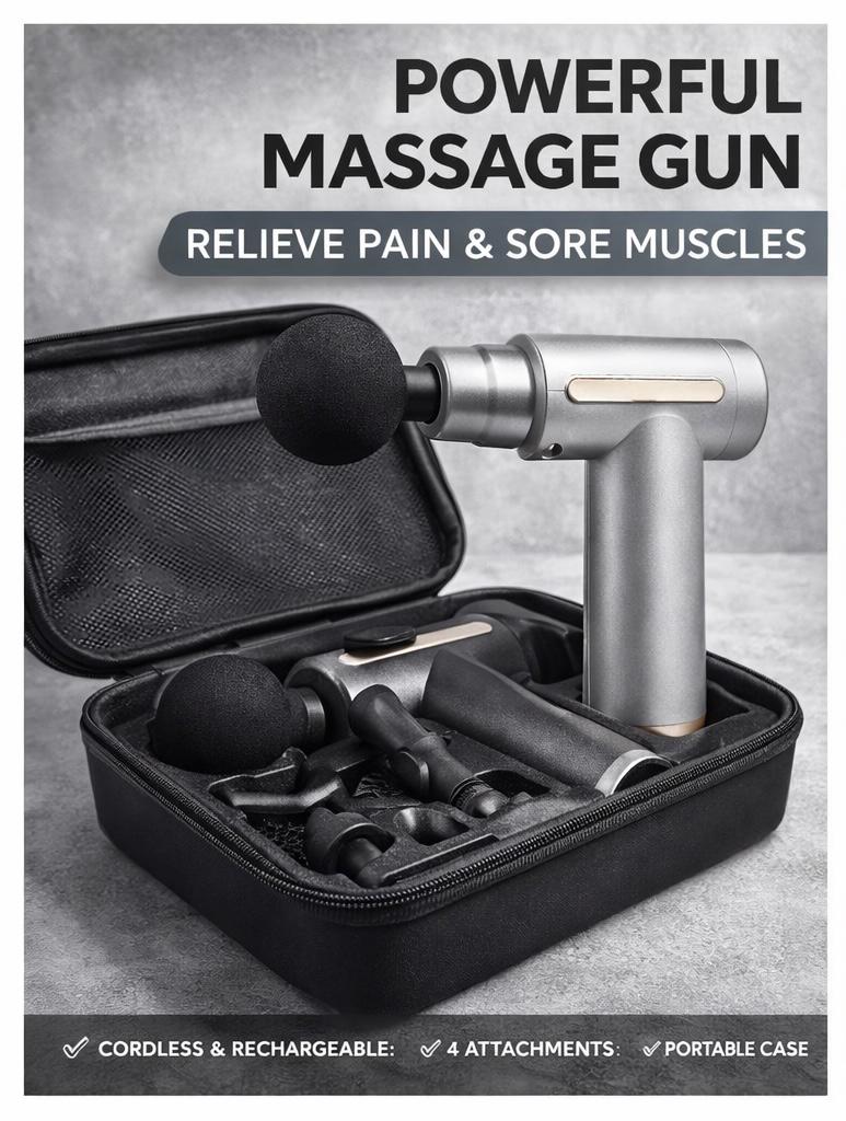 ProRelief X9 Deep Tissue Massage Gun